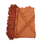 De Berber-bedsprei - Terracotta