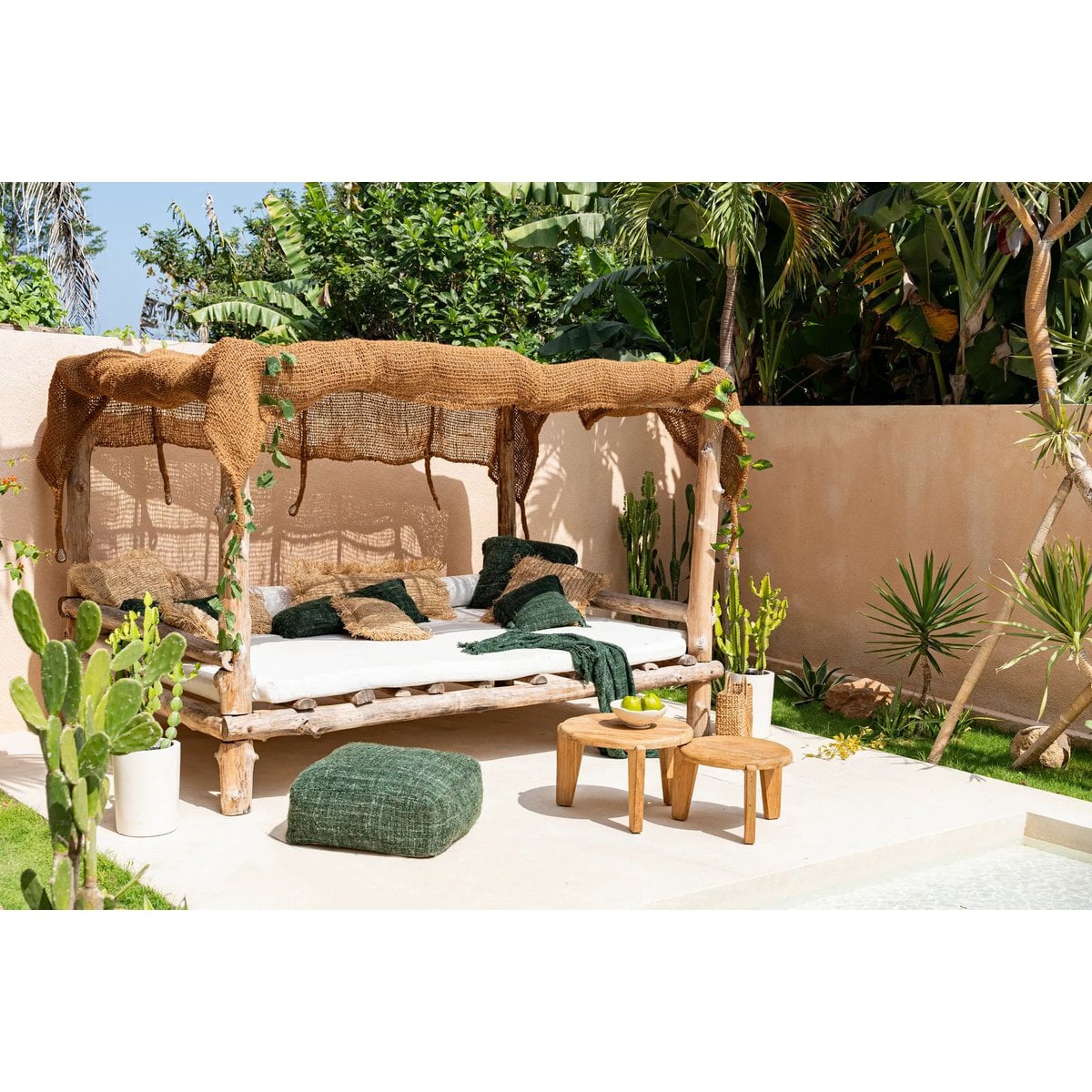 De Coco Shade Vierkant - Naturel - 300x300