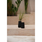 The Sneaky Vase - Zwart Naturel - L