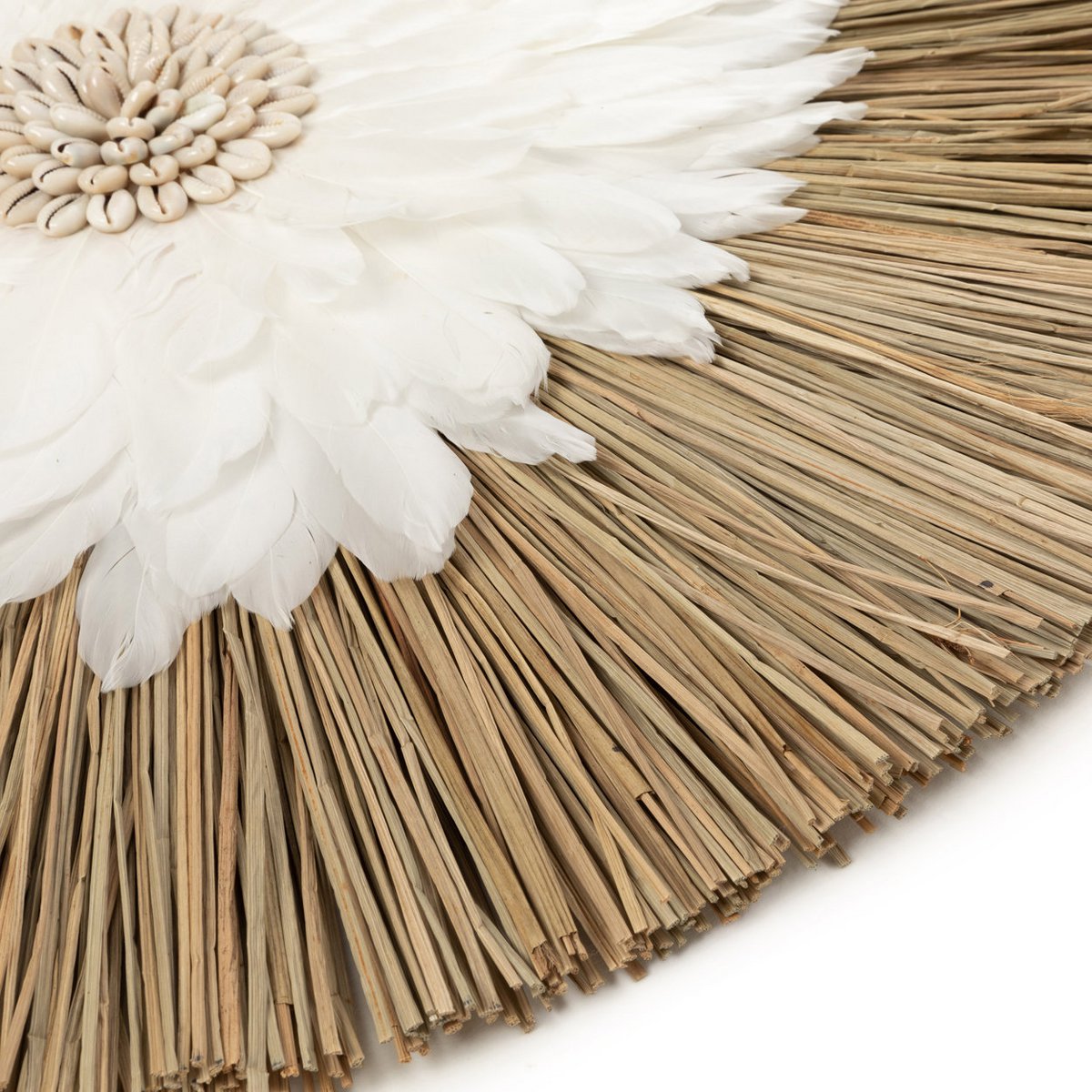 De Alang Feather Juju - Natuurlijk Wit