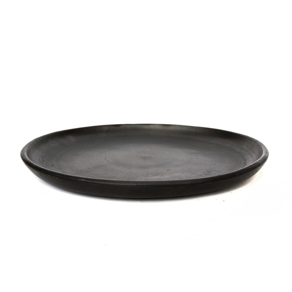 The Burned Classic Plate - Zwart - L.