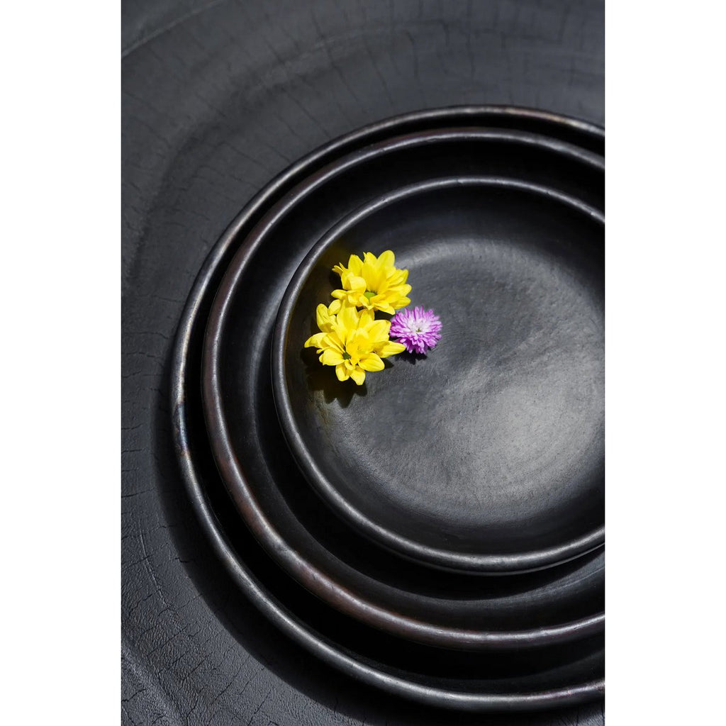 The Burned Classic Plate - Zwart - L.