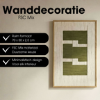 Wanddecoratie  Groen