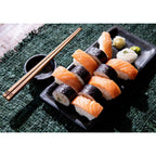 The Burned Sushi Bord - Zwart - L