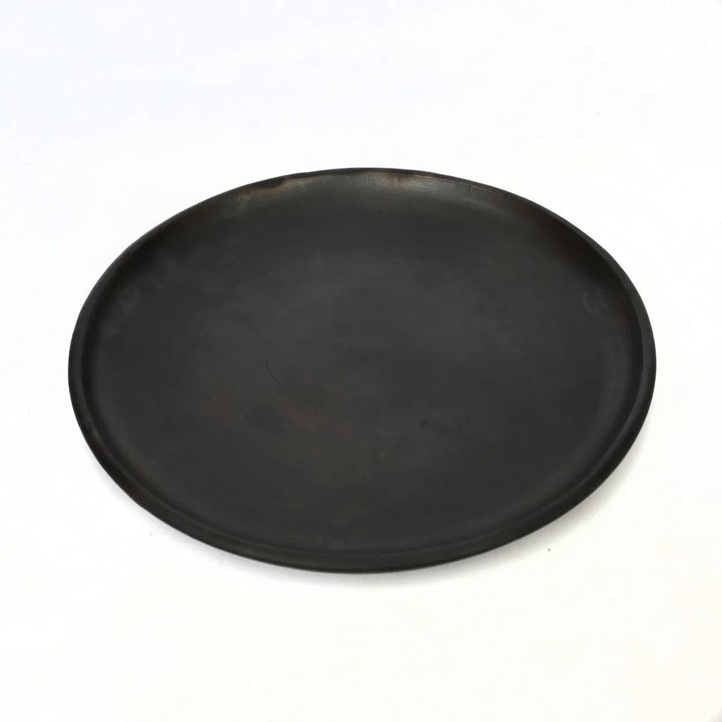 The Burned Classic Plate - Zwart - L.