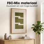 Wanddecoratie  Groen