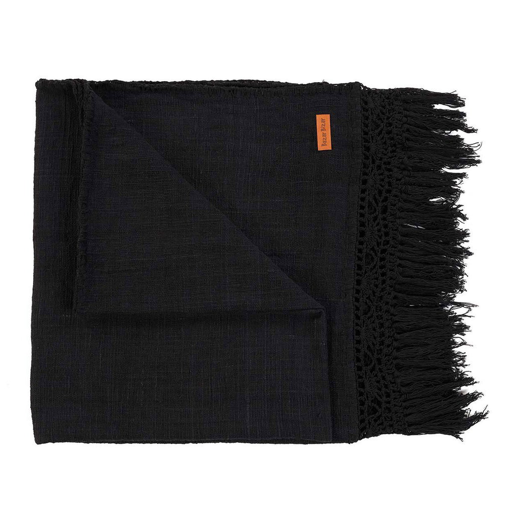 De Gypsy Bedsprei - Zwart