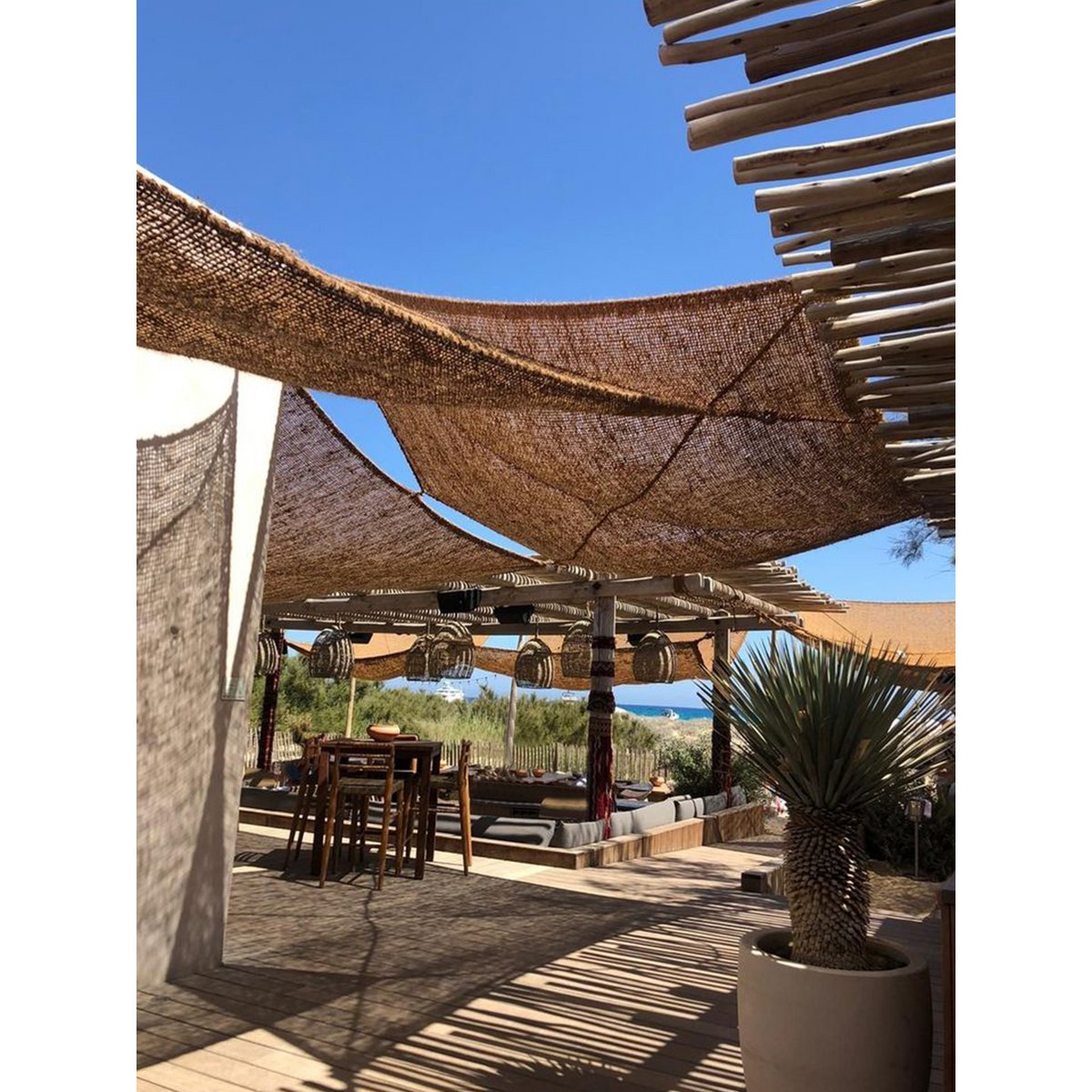 De Coco Shade Rechthoekig - Naturel - 300x200