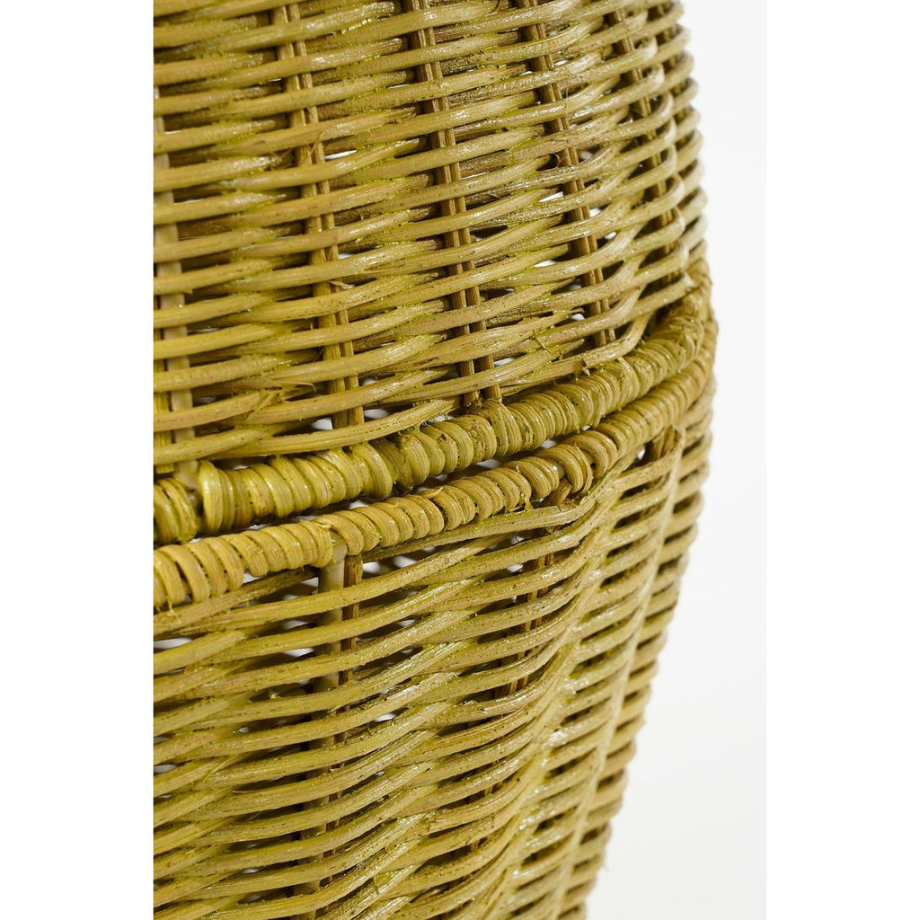 Opbergmand set Geel Rotan hout