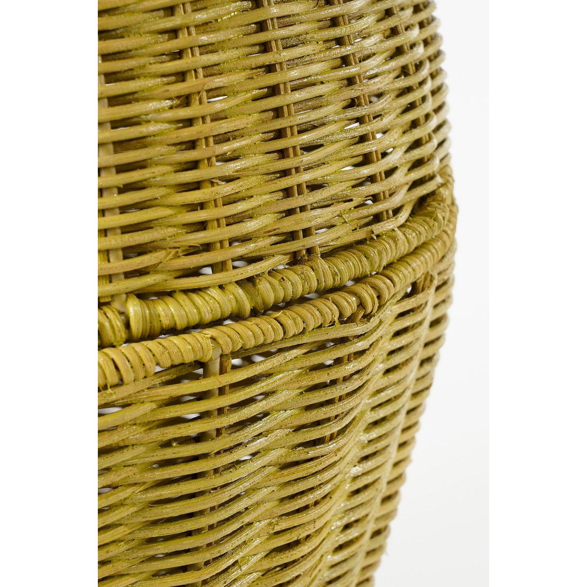 Opbergmand set Geel Rotan hout