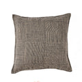 The Bloc Party Kussenhoes - Zwart Naturel - 50x50