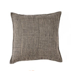 The Bloc Party Kussenhoes - Zwart Naturel - 50x50