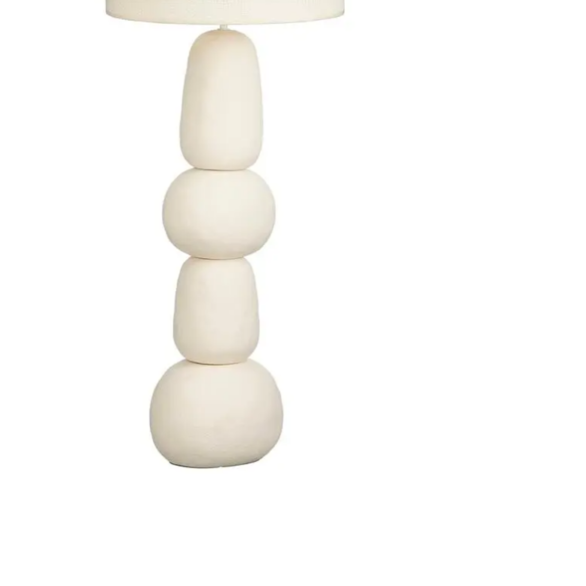 Vloerlamp Menko Crème