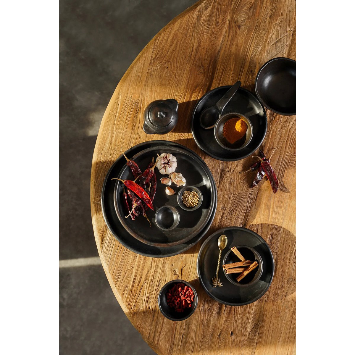The Burned Bowl - Zwart - S