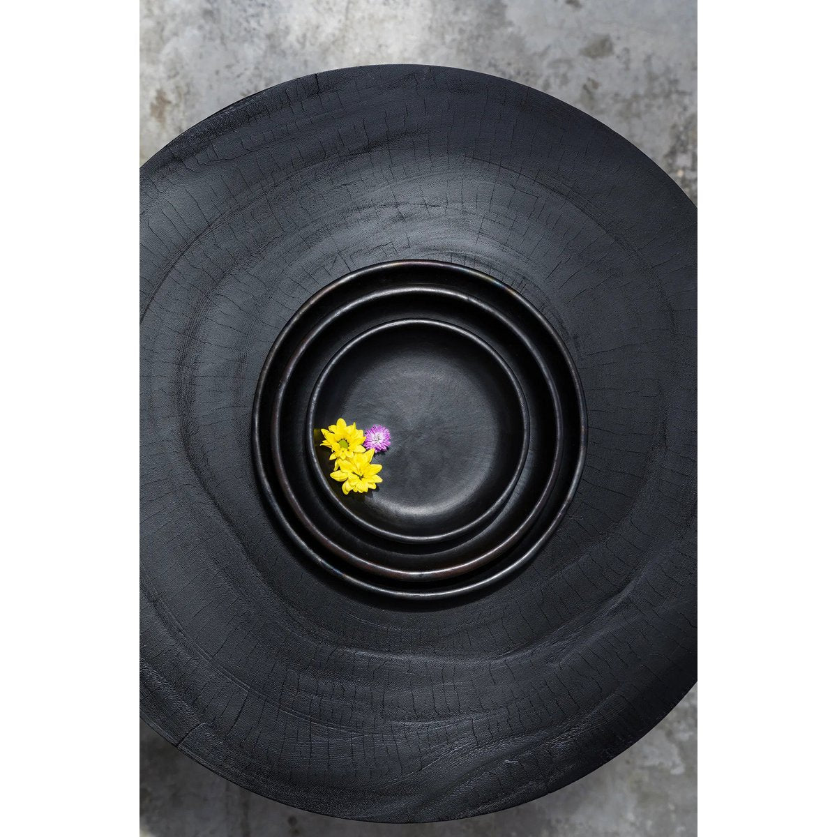 The Burned Classic Plate - Zwart - L.