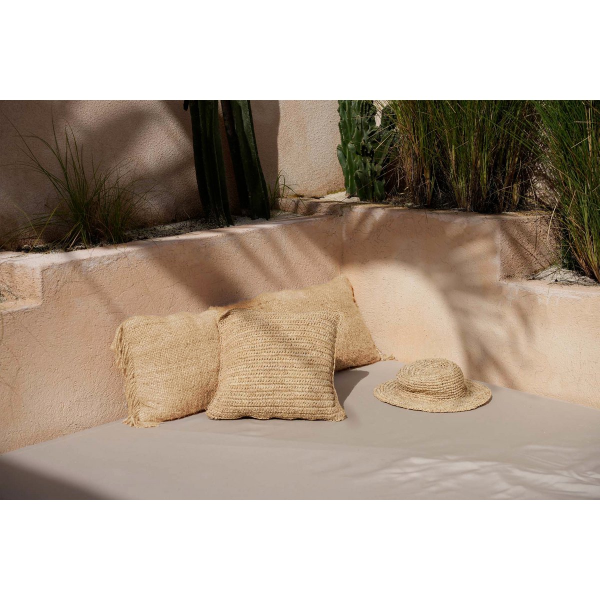 De Oh My Gee Kussenhoes - Beige - 35x100