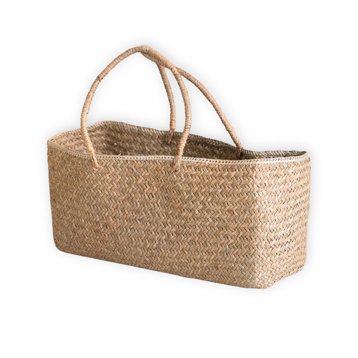 Handwoven tas gemaakt van zeegras salara (2 maten)