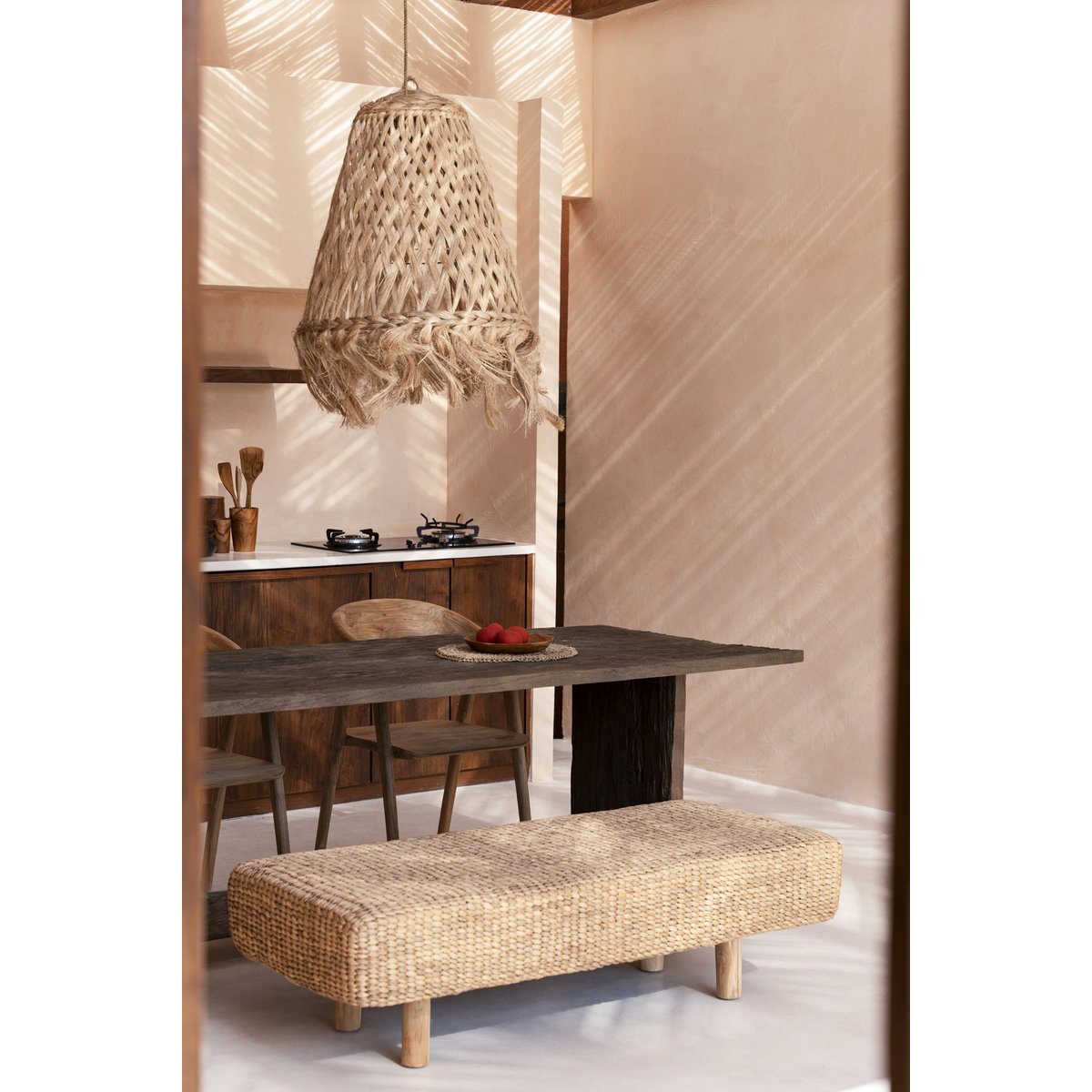 The Water Hyacinth Bench
