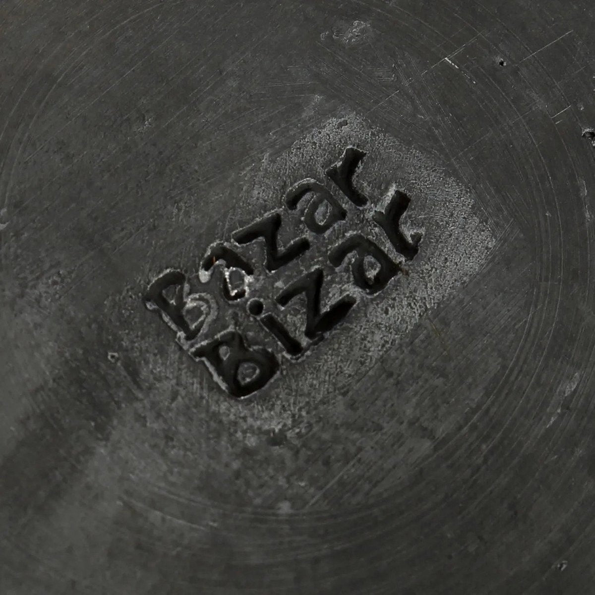 The Burned Classic Plate - Zwart - M