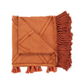 De Berber-bedsprei - Terracotta