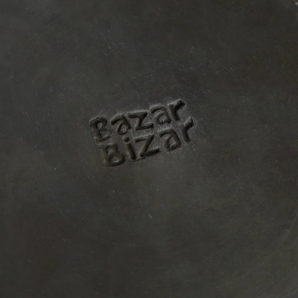 The Burned Classic Plate - Zwart - L.