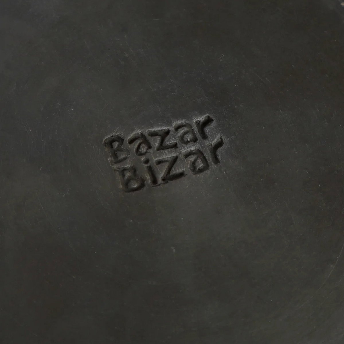 The Burned Classic Plate - Zwart - L.