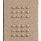 Wanddecoratie  Donkerbruin
